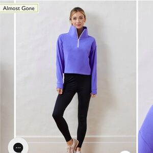 Dudley Stephens Dunning Pullover in Royal Violet